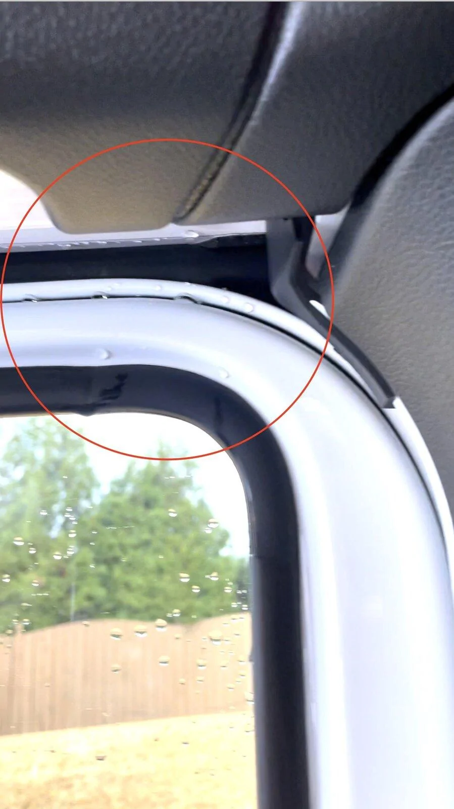 Jeep Gladiator 2021 EcoDiesel Roof Leaking Roof Leak 2