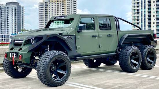 Jeep Gladiator I hope this is not real...6 wheel JT? Gladiator6x6