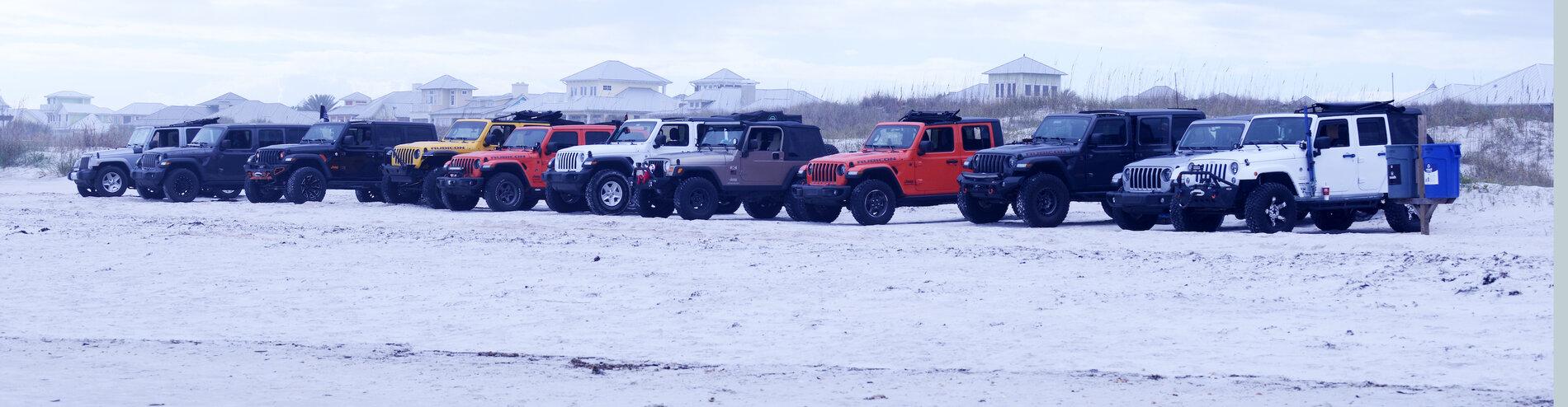 Jeep Gladiator **FLORIDA 2020 HOLIDAY BEACH RUN** Jeep1 copy