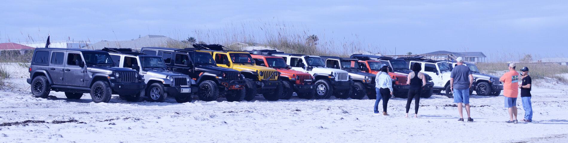 Jeep Gladiator **FLORIDA 2020 HOLIDAY BEACH RUN** Jeep6 copy