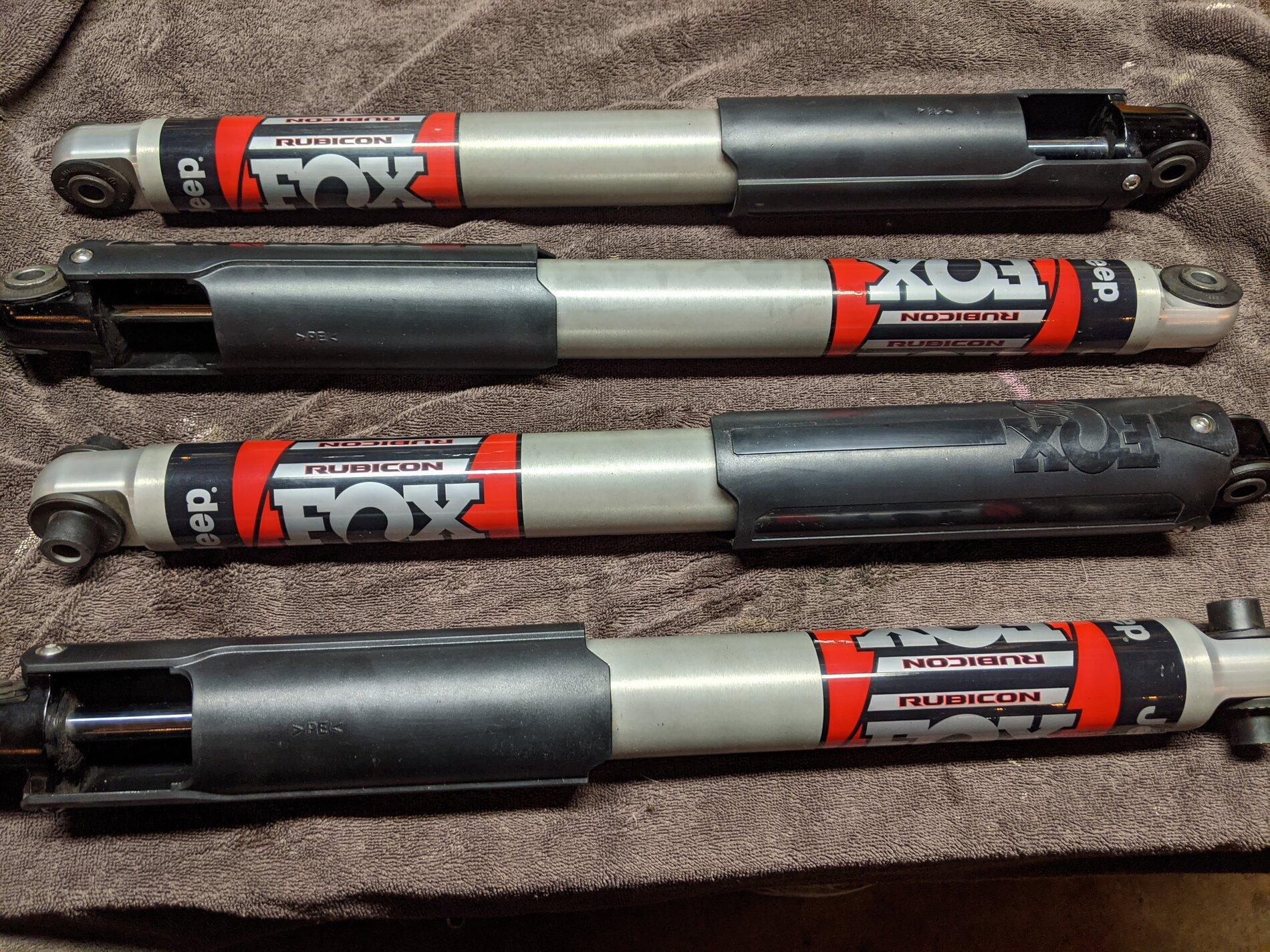 Jeep Gladiator Rubicon shocks. PXL_20210102_210337561