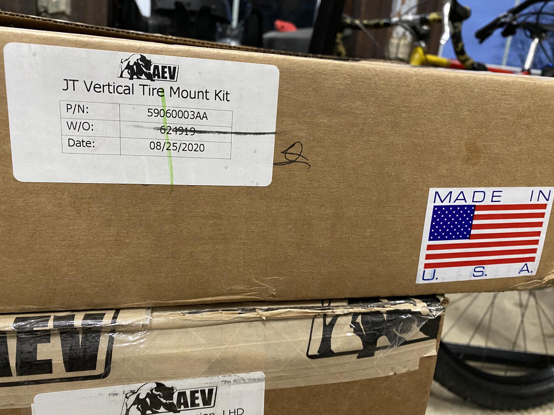 Jeep Gladiator AEV vertical tire mount- Received EA1D610A-DEA4-46B6-9E1C-7589A27CE4BA
