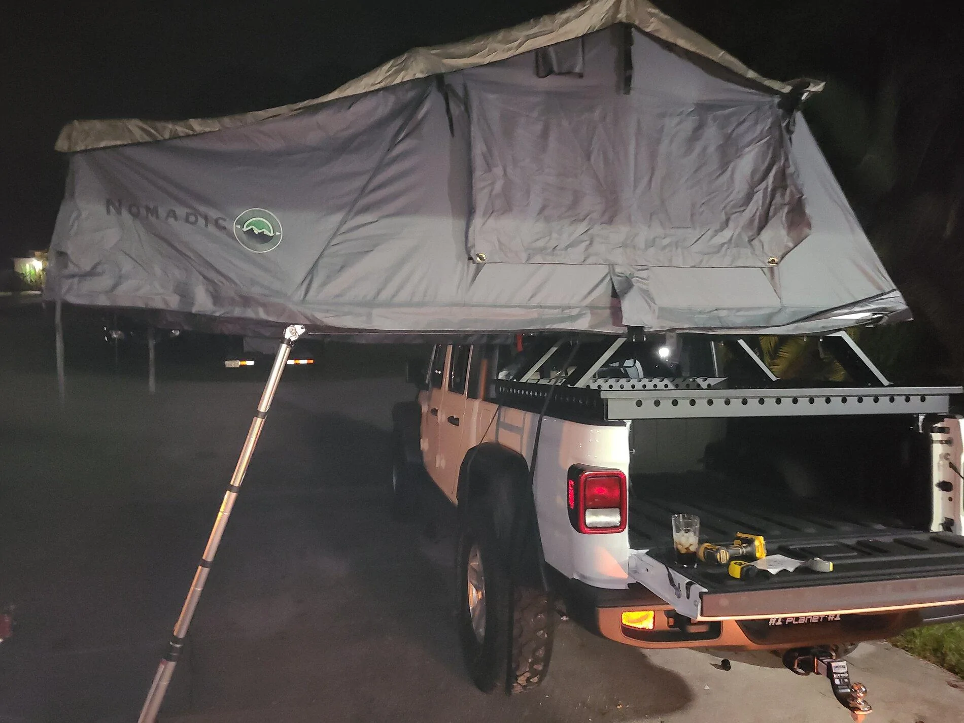 Jeep Gladiator JT Gladiator Upper Decker Hinged Cargo Basket Now Available! 20200828_212247