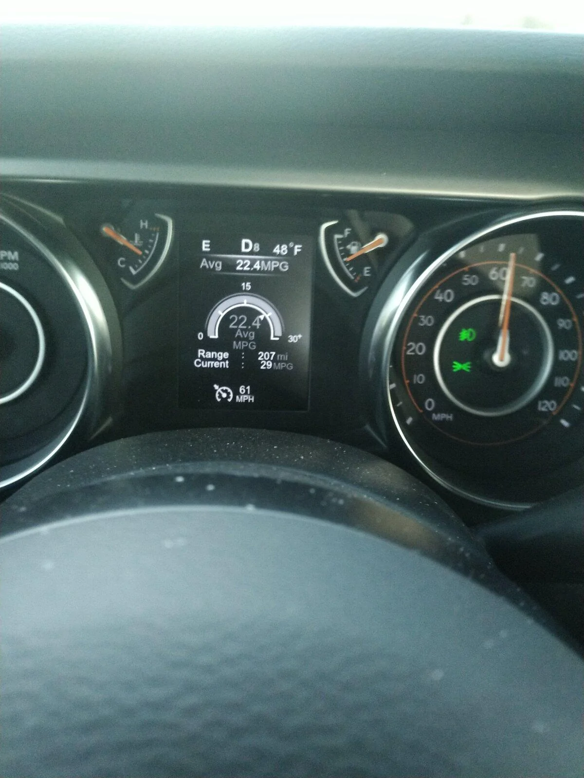 Jeep Gladiator Gas mileage IMG_20210103_164719
