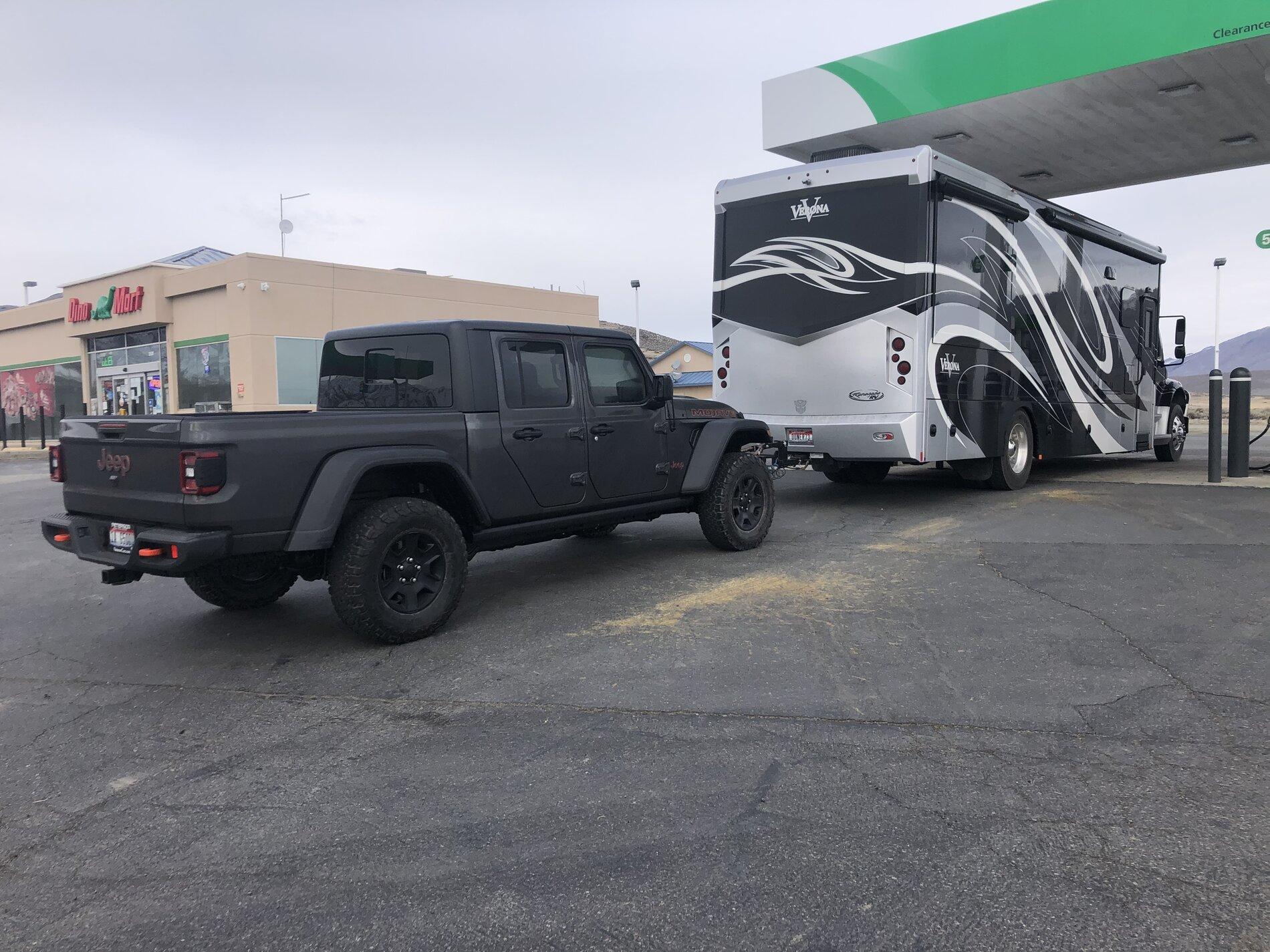 Jeep Gladiator LOD winch bumper install on Mojave plus flat tow brackets 173DD8DC-1C6F-4430-B2F4-081D70A233A6