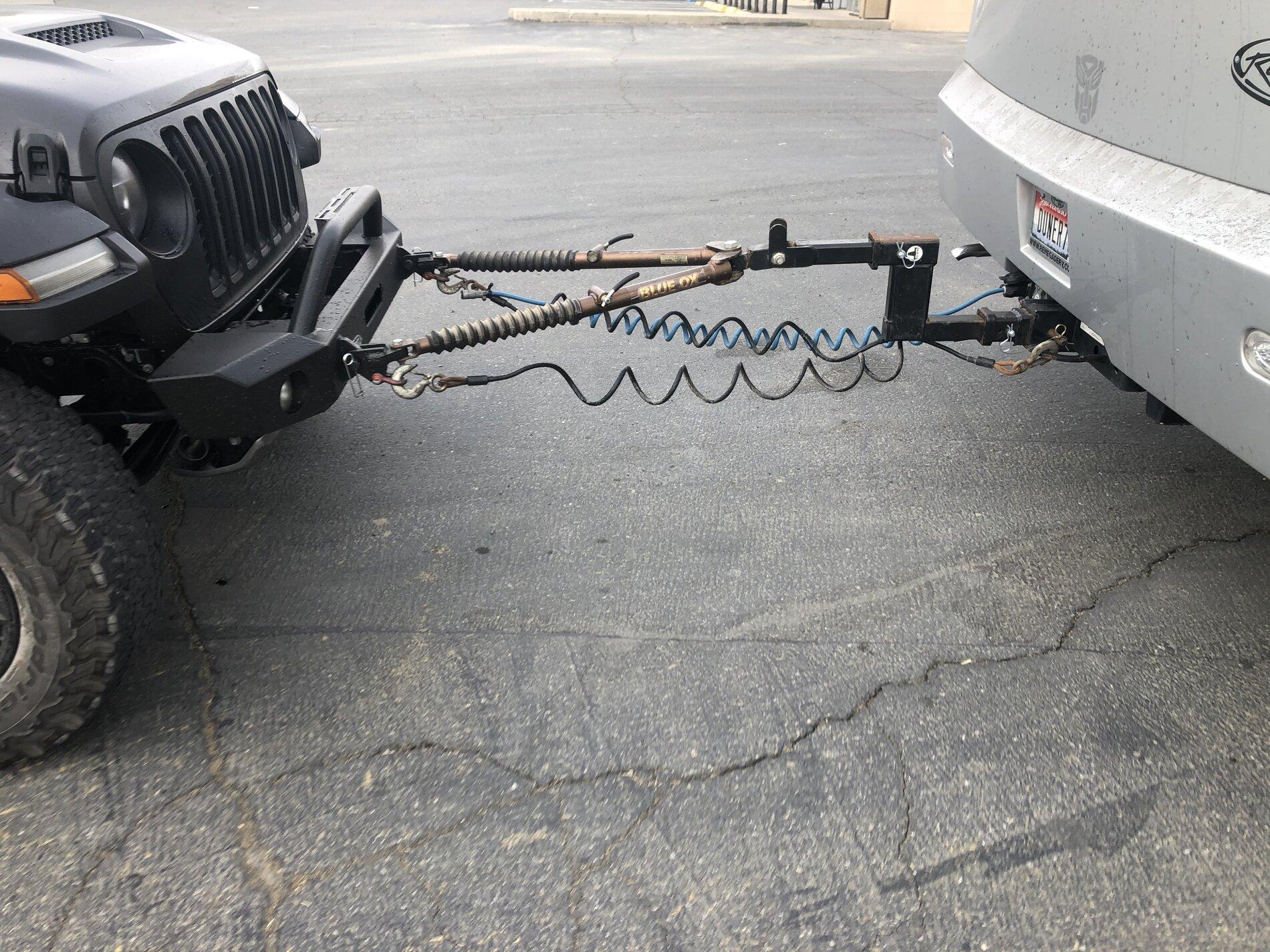 Jeep Gladiator LOD winch bumper install on Mojave plus flat tow brackets F9C05EE6-5890-452E-9722-0BA502619B93
