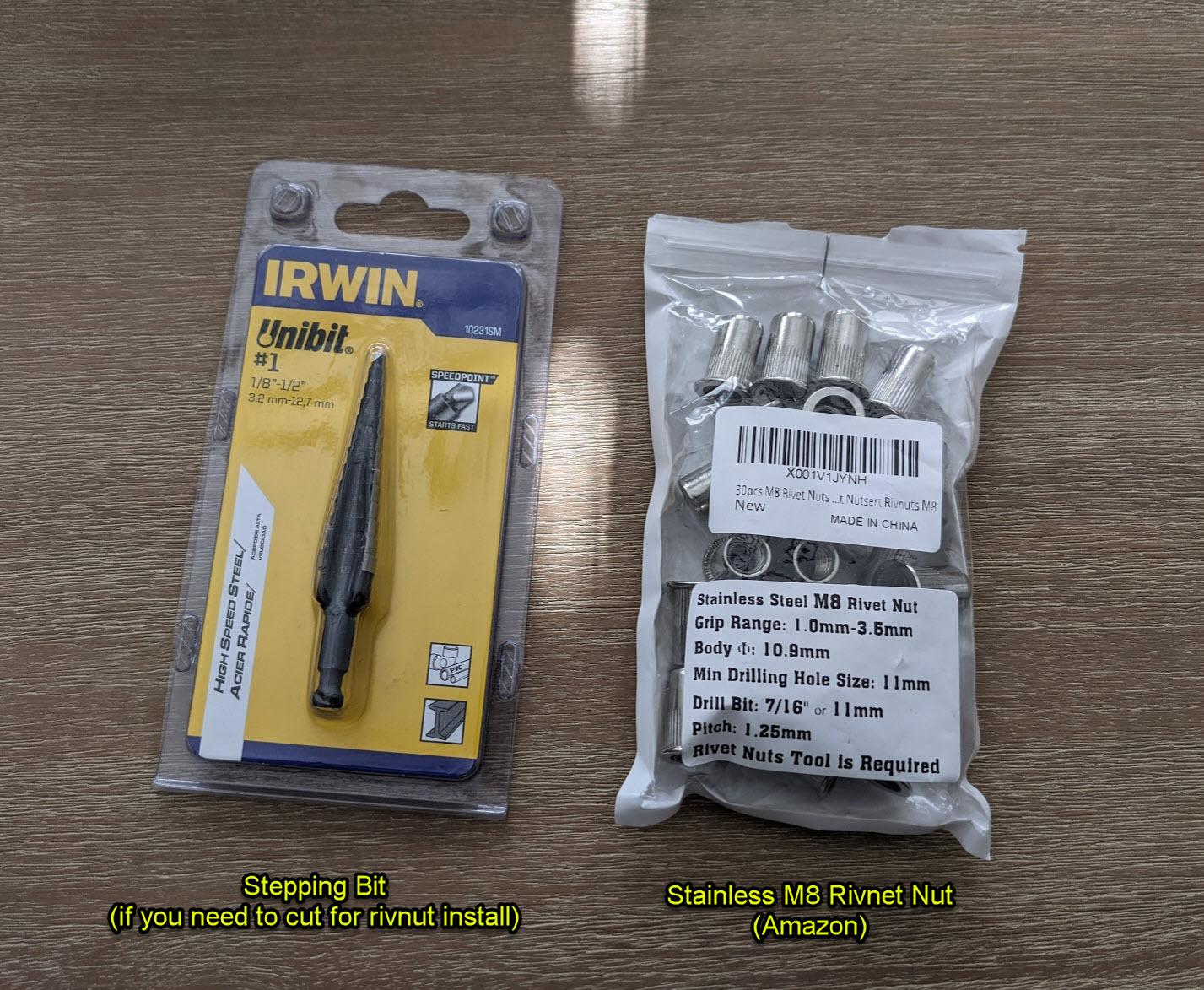 Jeep Gladiator Installing Rivet Nuts (rivnuts) when you don't have threaded holes rivnut8