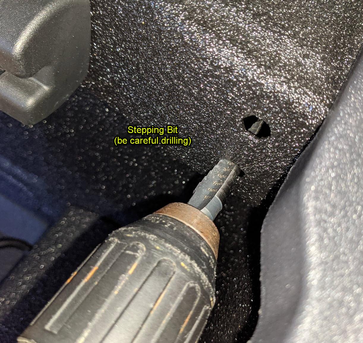 Jeep Gladiator Installing Rivet Nuts (rivnuts) when you don't have threaded holes rivnut3