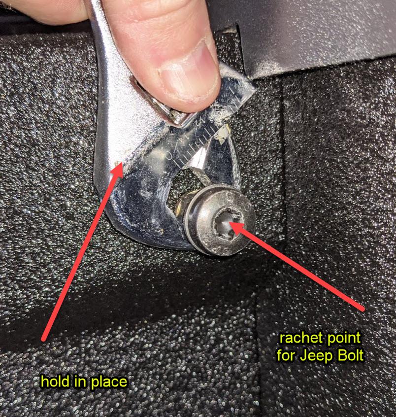 Jeep Gladiator Installing Rivet Nuts (rivnuts) when you don't have threaded holes rivnut6