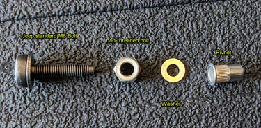 Jeep Gladiator Installing Rivet Nuts (rivnuts) when you don't have threaded holes 124968-6befc285b96129288d955b4ec319629d