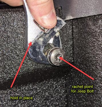 Jeep Gladiator Installing Rivet Nuts (rivnuts) when you don't have threaded holes 124976-eda4a98d1d39ee0c8f3664c92ec71514