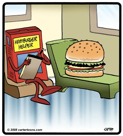 Jeep Gladiator Humor Hamburger Helper