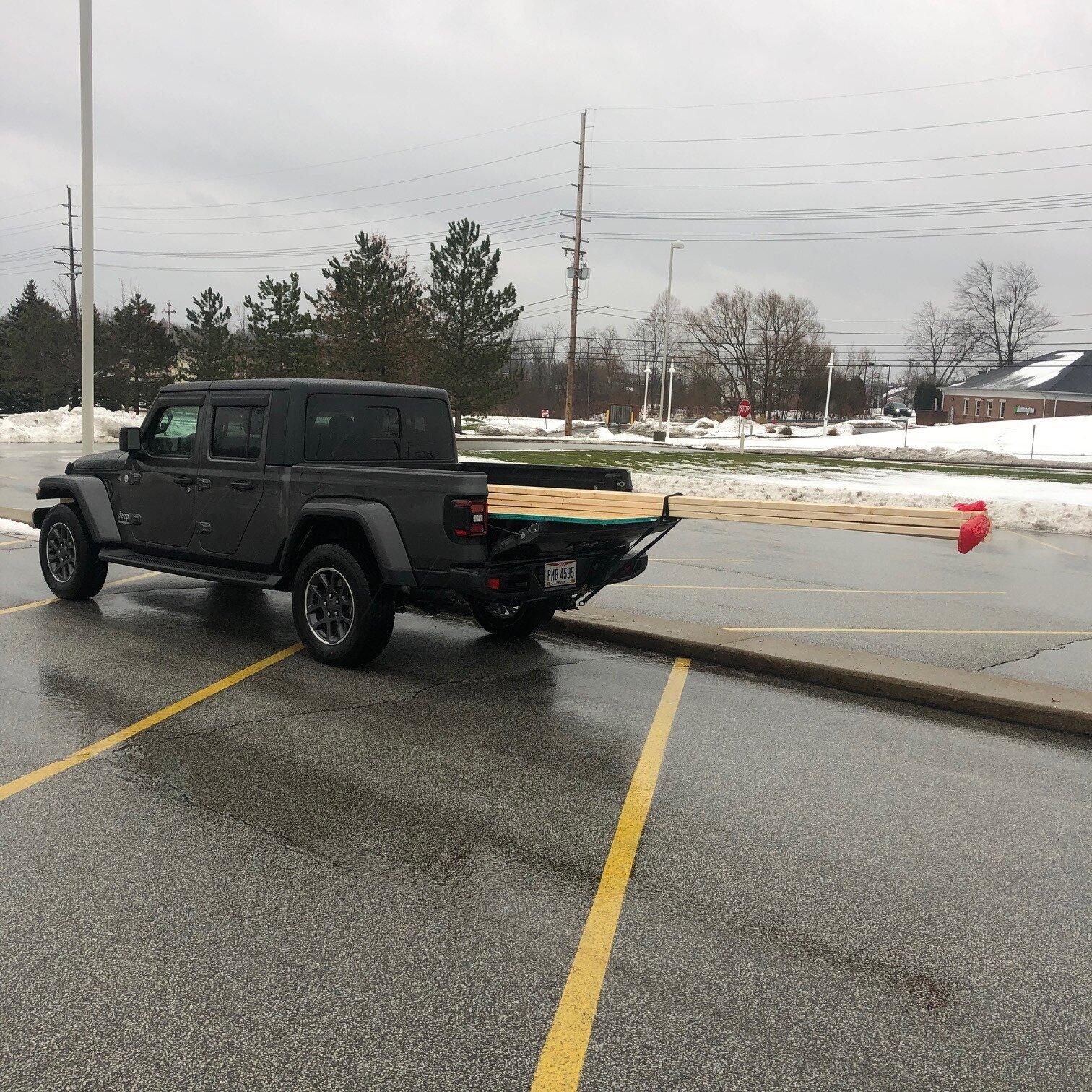 Jeep Gladiator What did you HAUL in your JT today? Blanche 01