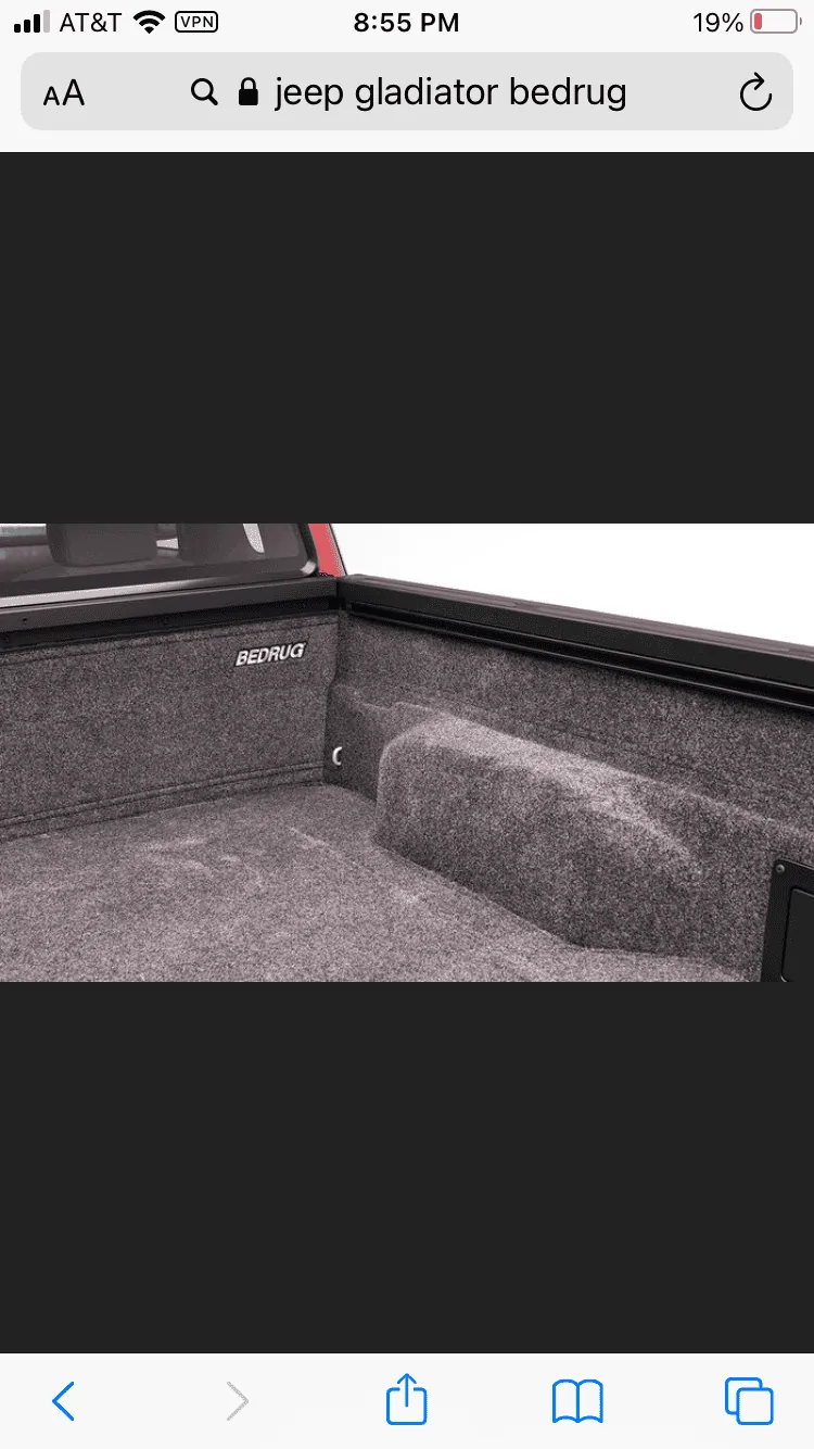 Jeep Gladiator Factory Spray In Bed liner no longer available??? 75F2956C-E952-47AC-A254-540B676F0D94