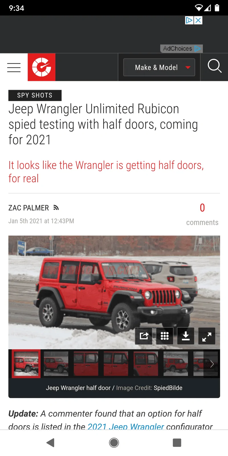 Jeep Gladiator Mopar OEM half doors becoming reality! Screenshot_20210106-093434
