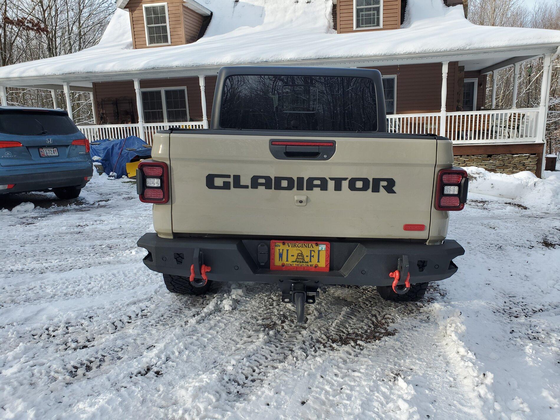 Jeep Gladiator I need a steel rear bumper, any recommendations? 20201223_093442