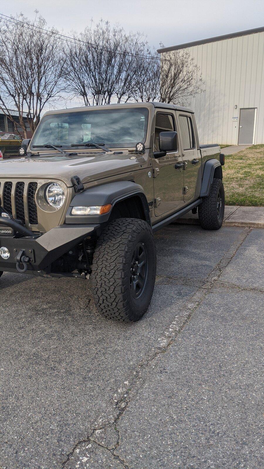 Jeep Gladiator Dude, I crashed my Gladiator! =( PXL_20210107_204552153