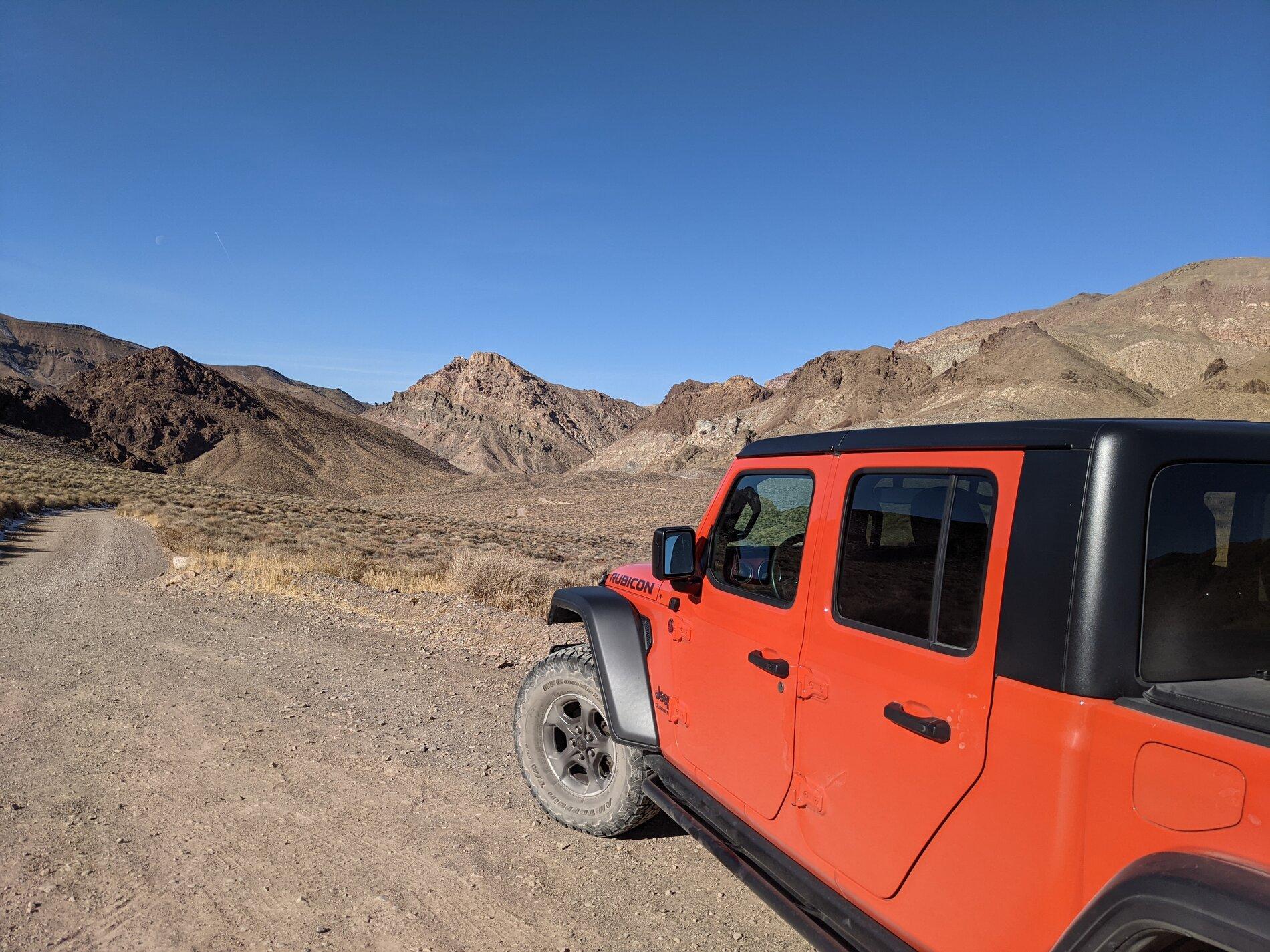 Jeep Gladiator Death Valley in Winter is amazing! PXL_20210105_183528951