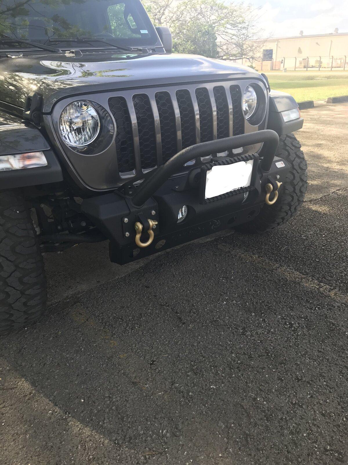 Jeep Gladiator Show me your front bumpers!! Fishbone Stubby 2