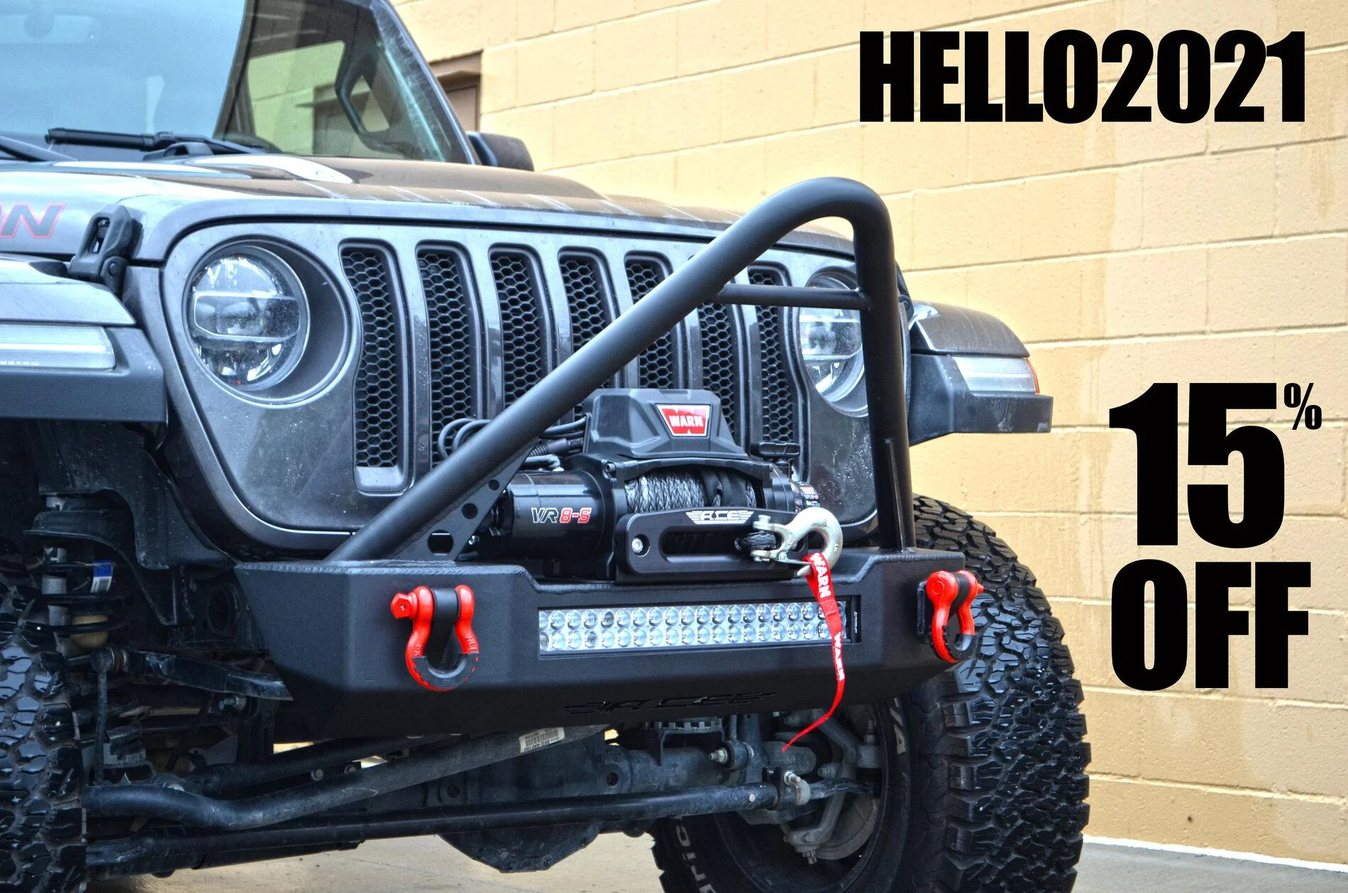 Jeep Gladiator 15% Off to Start the New Year! Hello2021