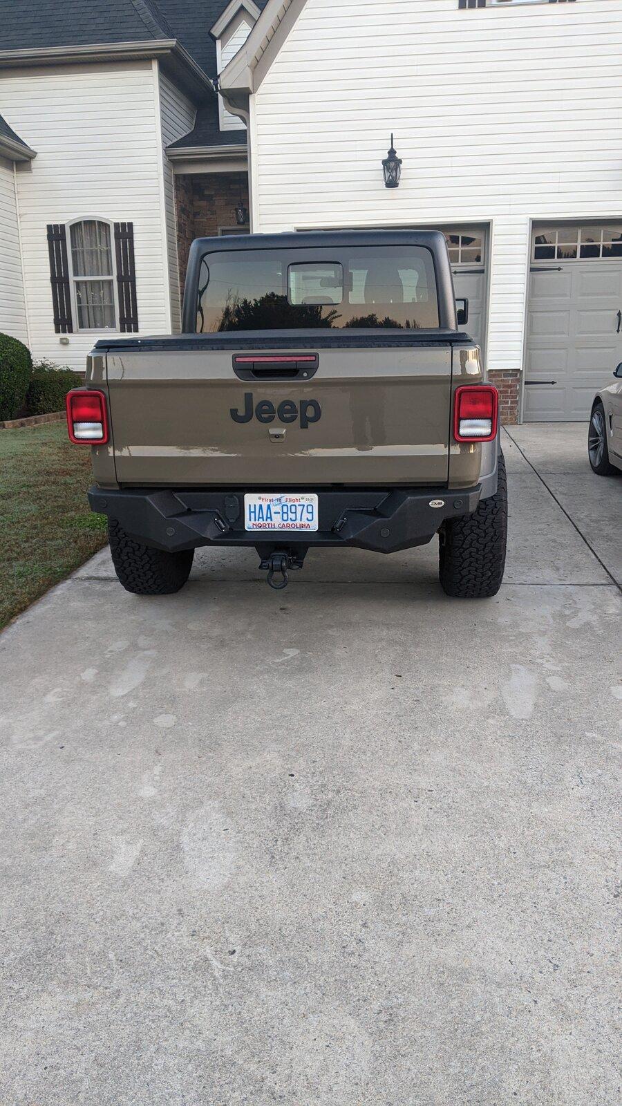 Jeep Gladiator I need a steel rear bumper, any recommendations? PXL_20201018_114048949