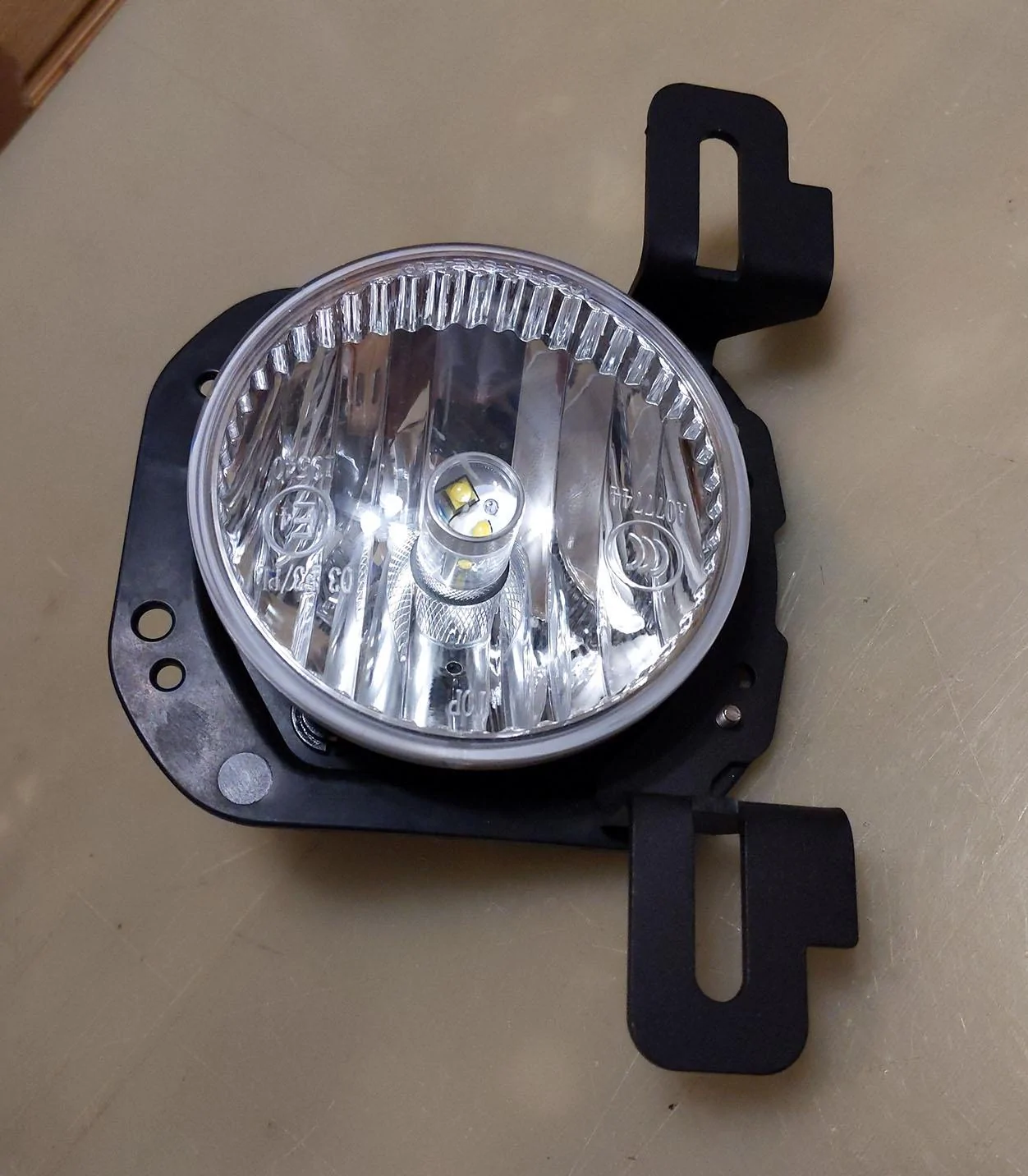 Jeep Gladiator Plastic Bumper Fog Lights dont Fit Steel Bumper??? foglight adapter