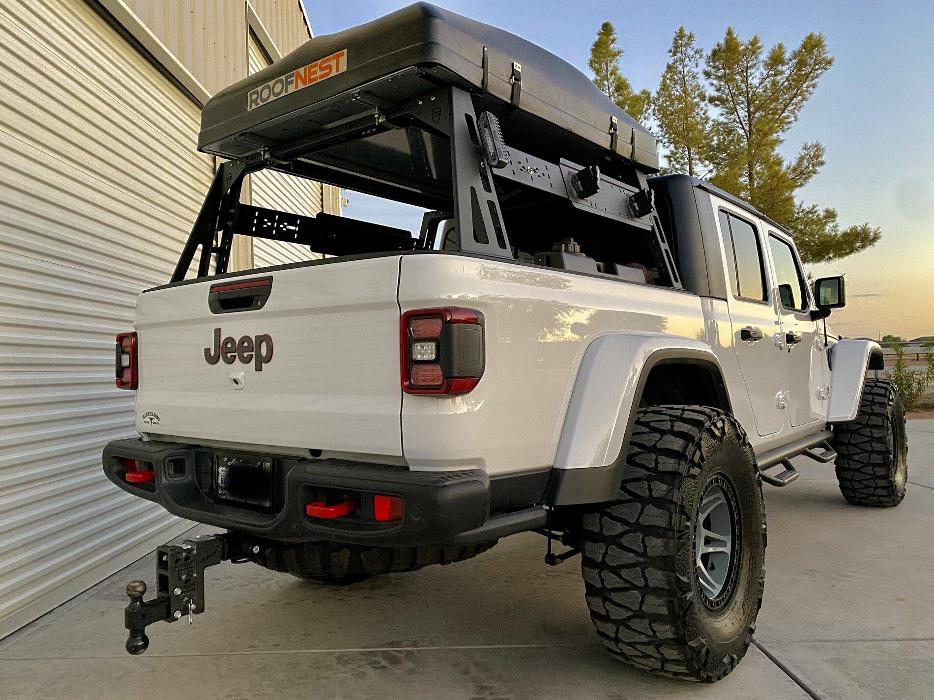 Jeep Gladiator Gladiators on Mopar 2" Lift Kit spare