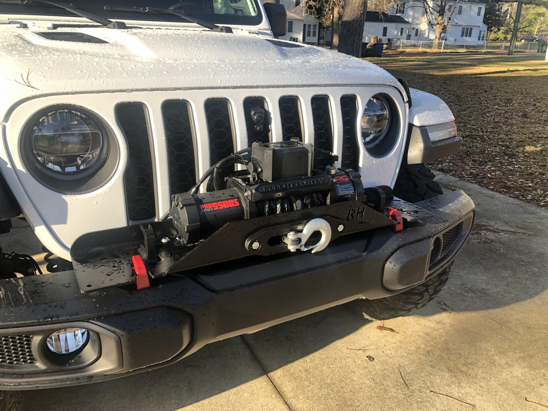 Jeep Gladiator RH4x4 Winch Plate $90 9C906196-CDCC-40F6-9AEB-E4EEB6A32286