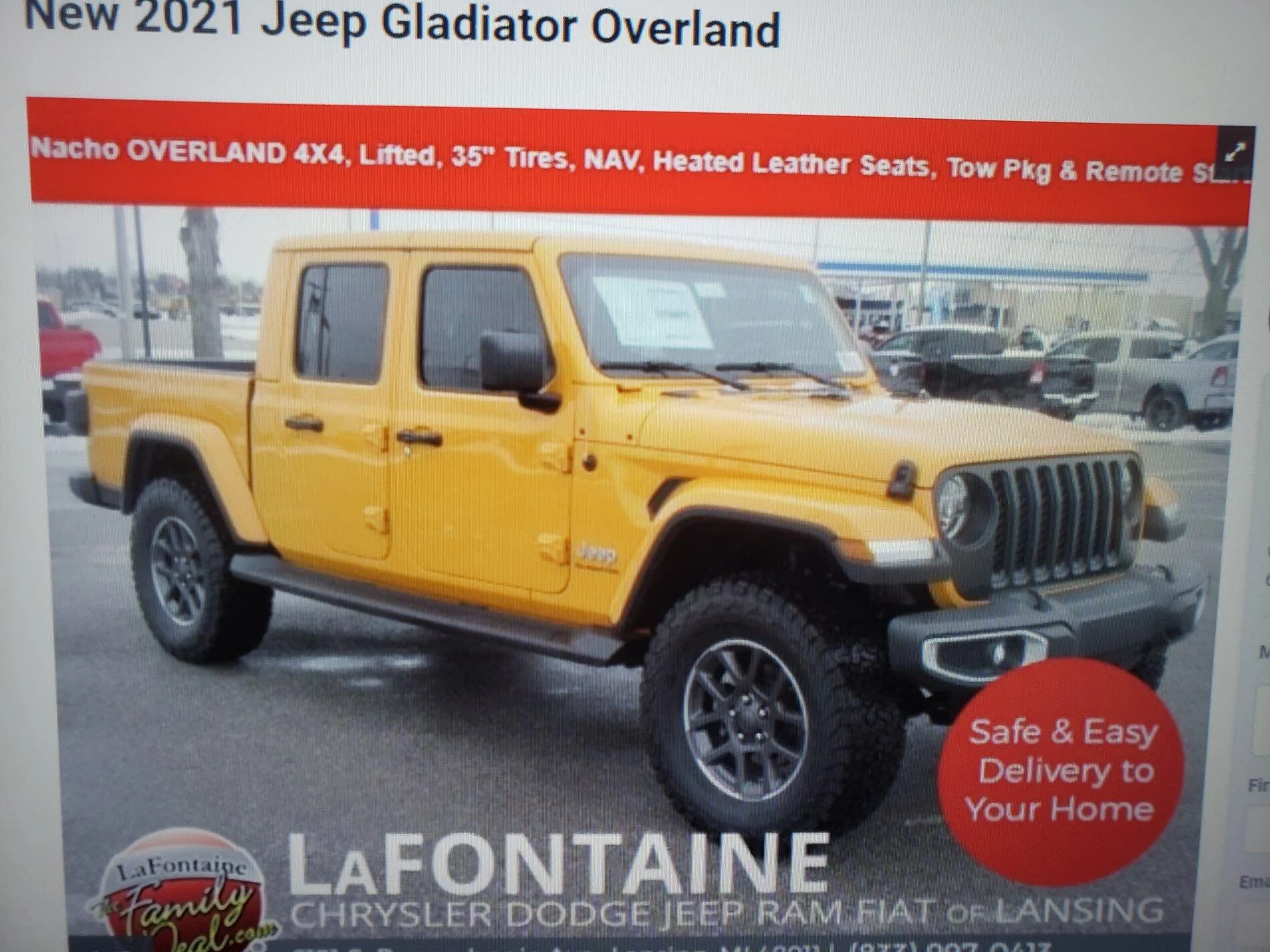 Jeep Gladiator NACHO Gladiator club 20210109_175529