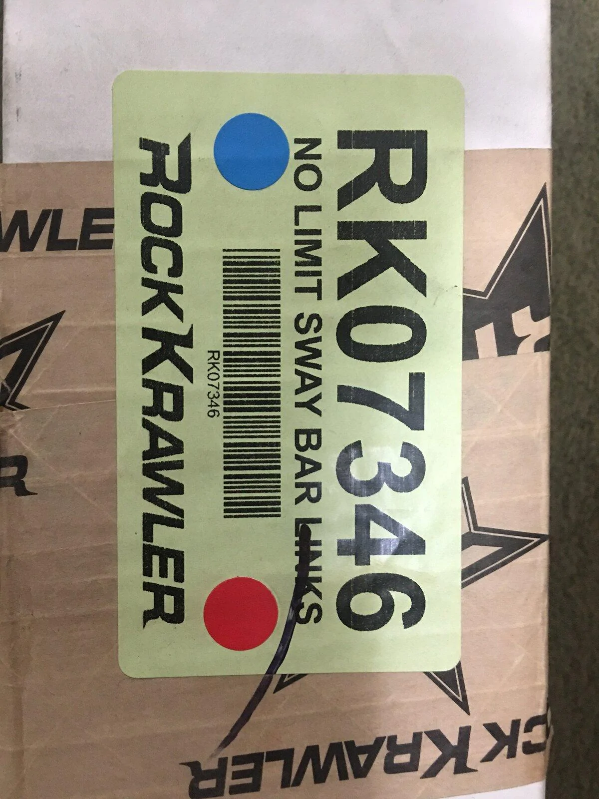 Jeep Gladiator ROCK KRAWLER NO LIMITS SWAY BAR LINKS, 4.5-6IN LIFT JT/JL Rubicon IMG_1683
