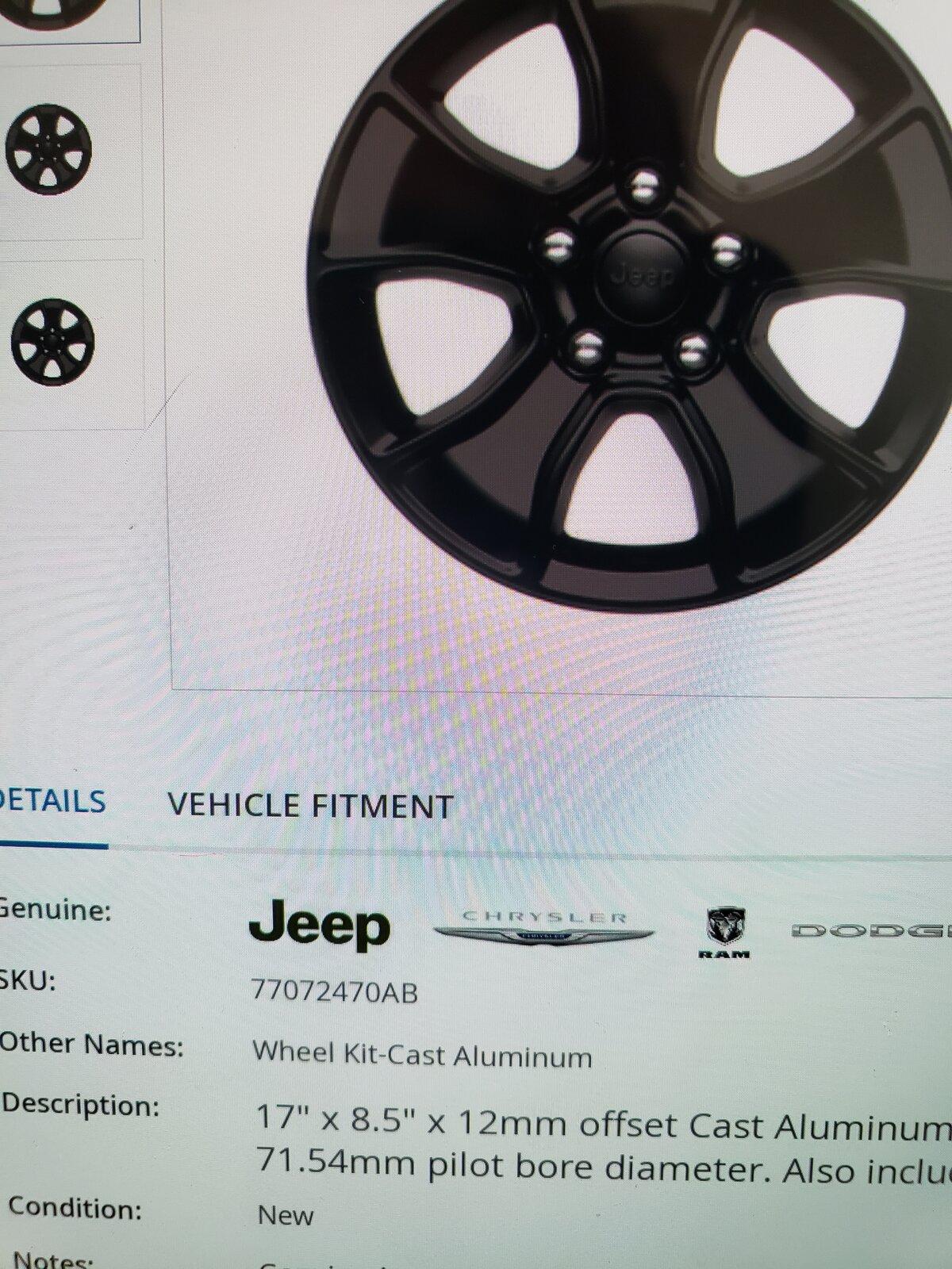 Jeep Gladiator Mojave wheels 20210110_145622