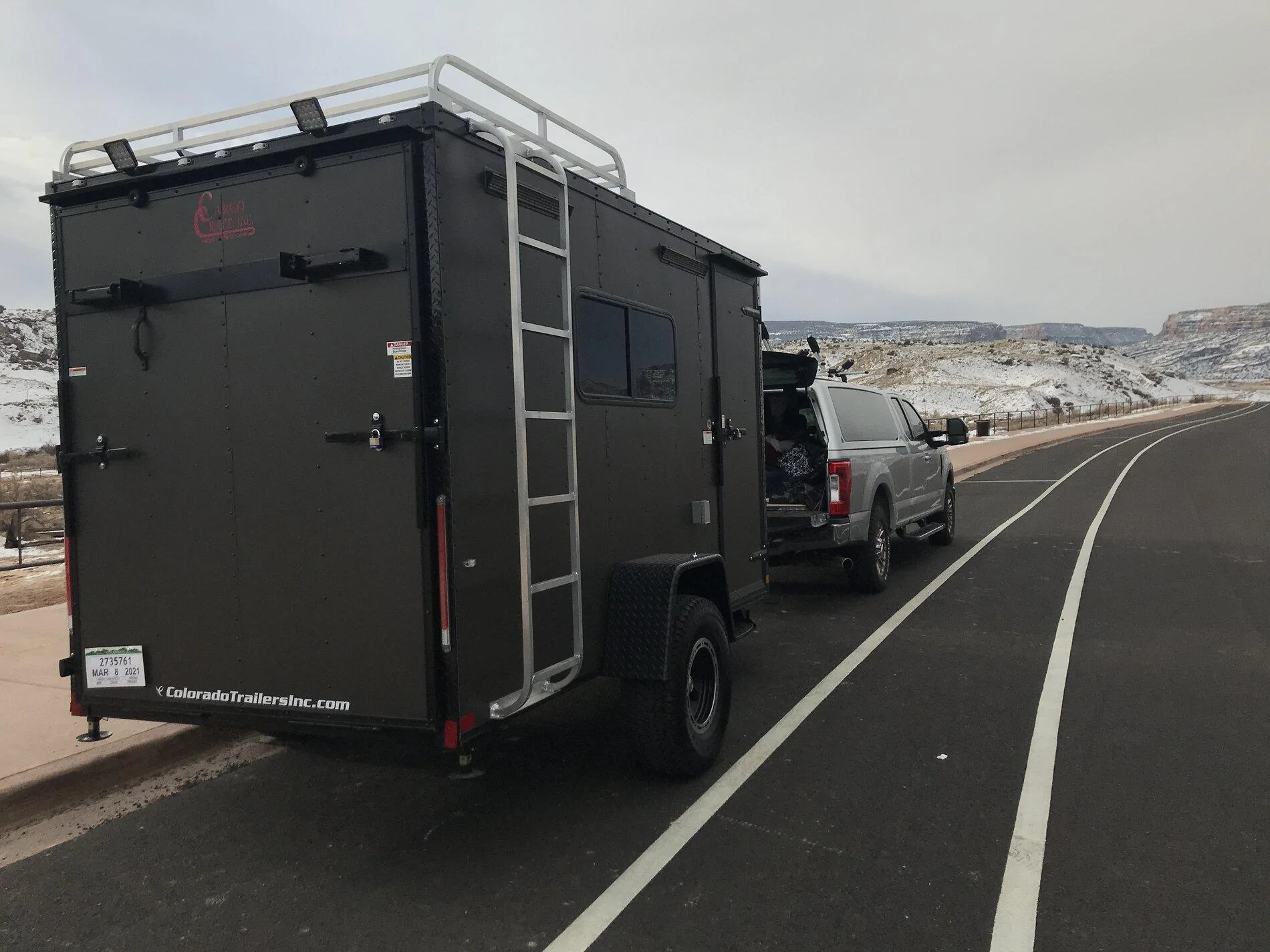 Jeep Gladiator Towing in the snow/ice 32C55DD2-3E7A-4C32-9E5B-F177FFB511F5