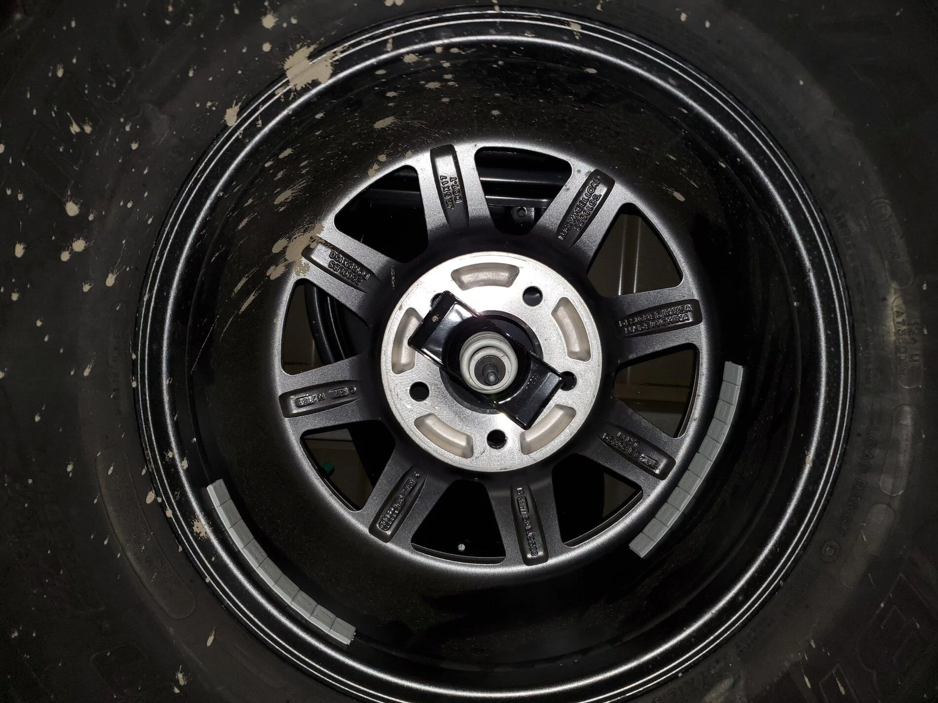 Jeep Gladiator Tire size of spare 20210111_100836