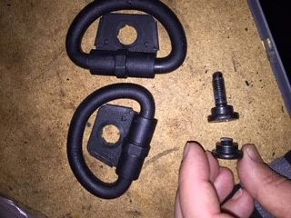 Jeep Gladiator OEM front bed tie down question td1