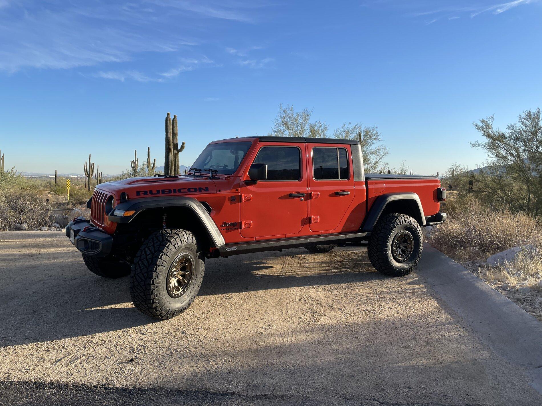 Jeep Gladiator Lets see all those Gladiators with lifts and bigger tires! 27658DCC-519E-43F8-801B-45ECEE9ECC2A