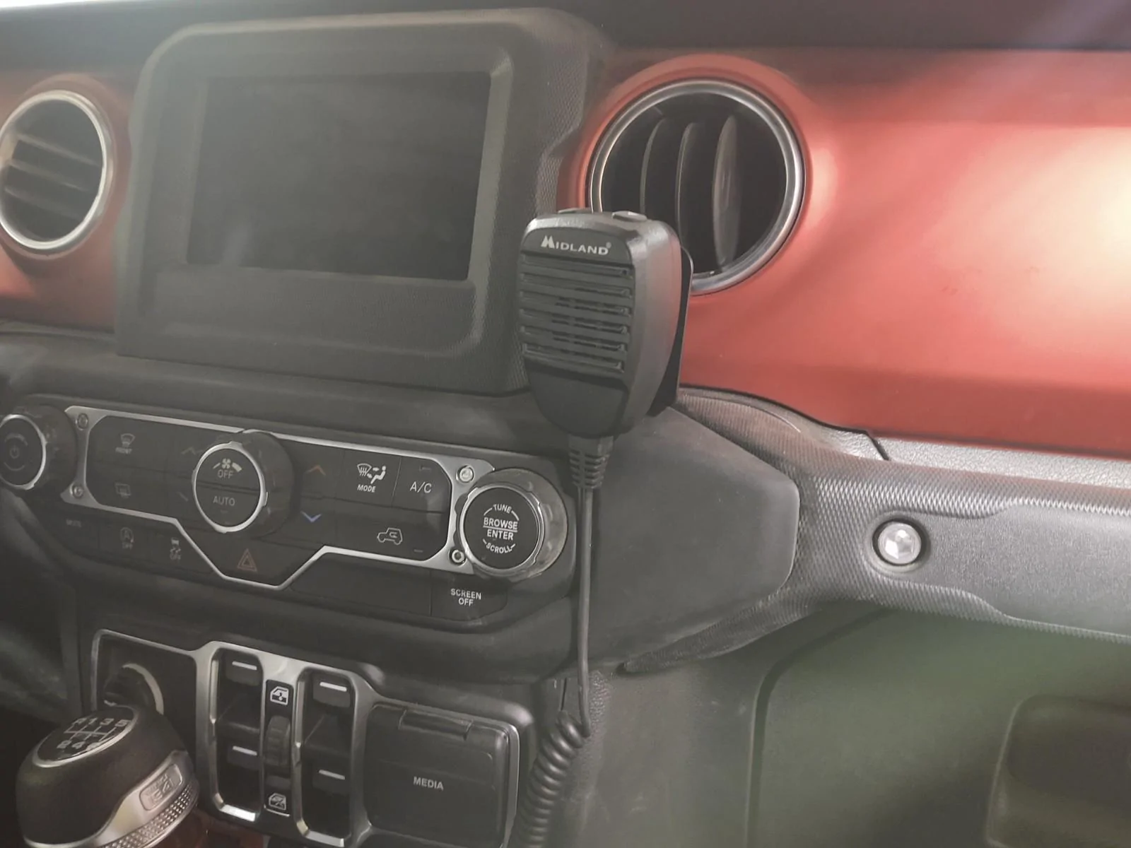 Jeep Gladiator My Midland GMRS Radio Install IMG_20210111_191052219