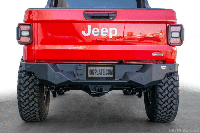 Jeep Gladiator Rear License Plate Bracket jeep_gladiator_plate_hider