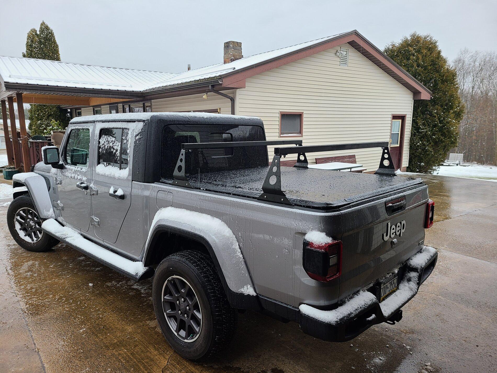 Jeep Gladiator I'm building my idea of a perfect (for me) Gladiator rack 20210101_125137