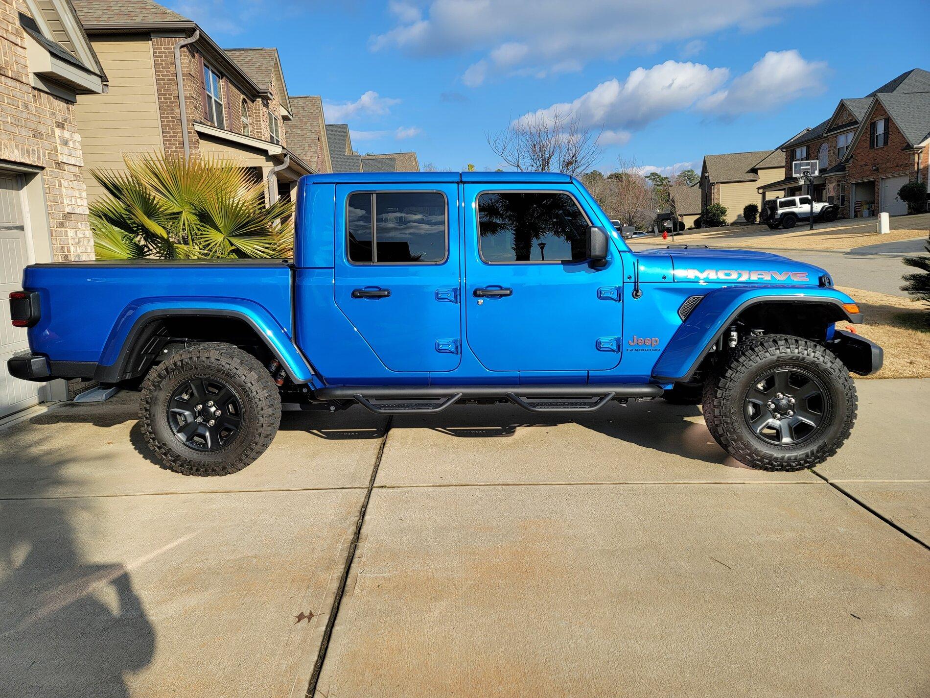 Jeep Gladiator Mojave Wheels and Falken MT (no tpms) + Mopar Locking Lugs & Factory Lugs 20210109_151751