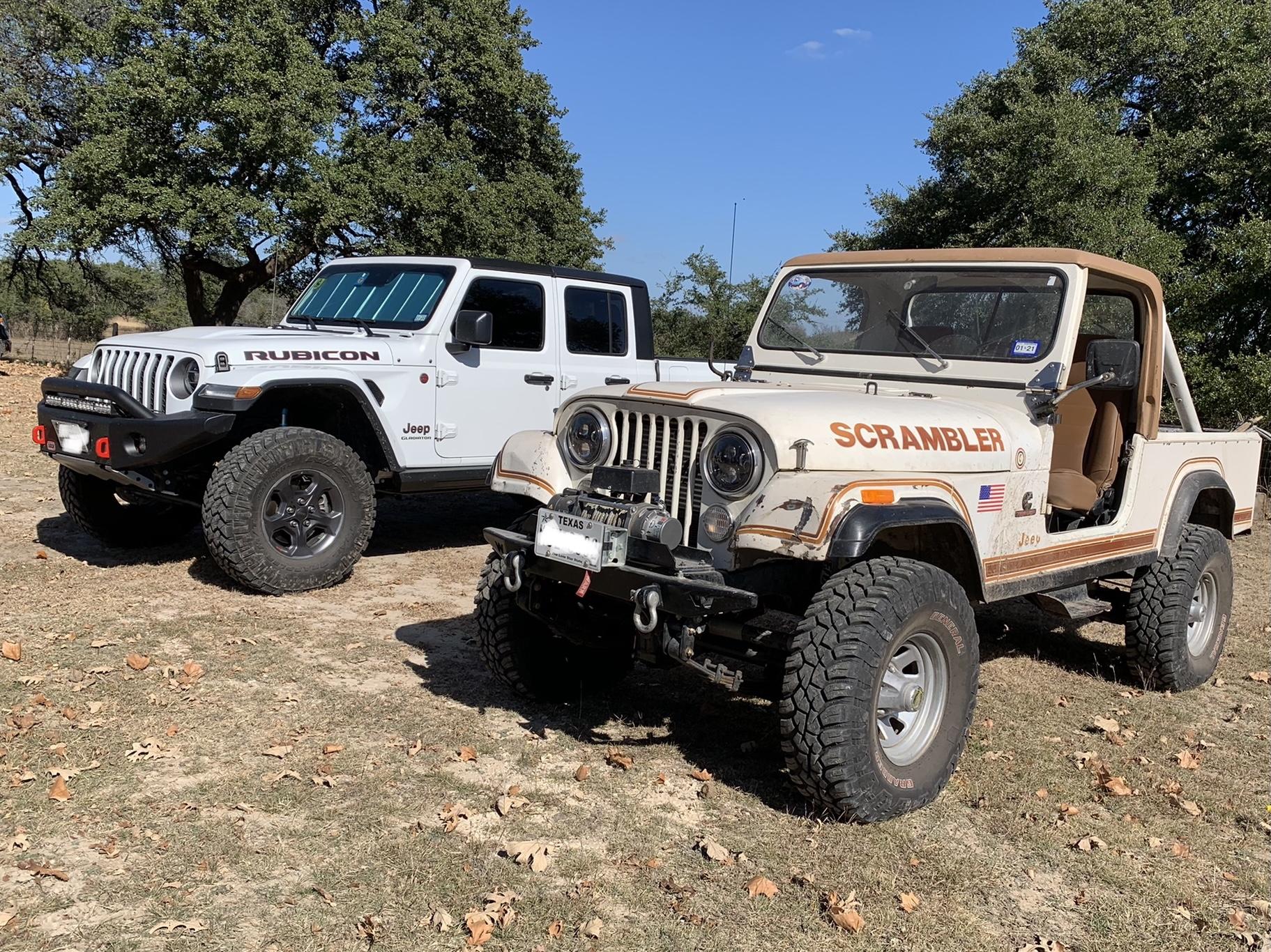 Jeep Gladiator Do you have (had) a CJ-8 Scrambler? CJ JT