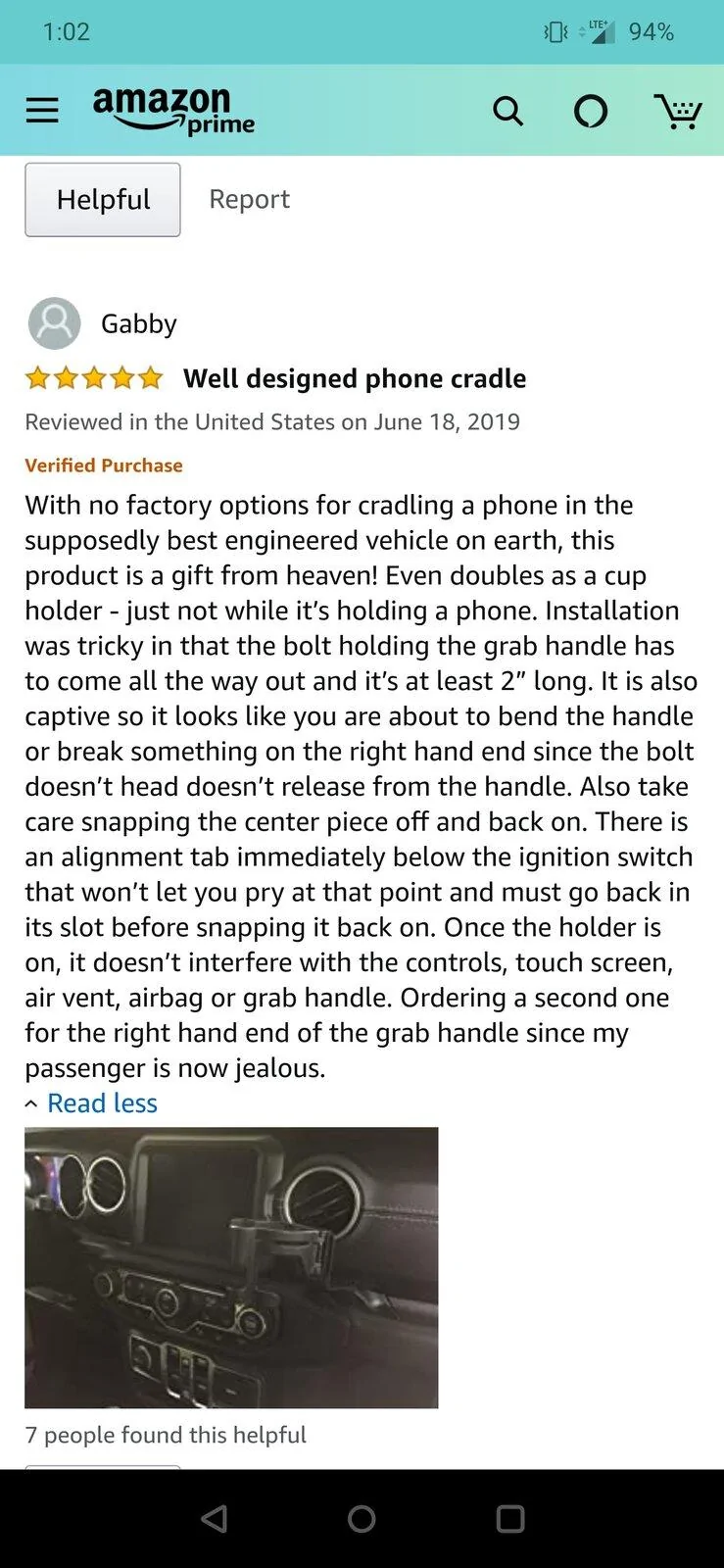 Jeep Gladiator Grab handle bolt Screenshot_20210113-130233
