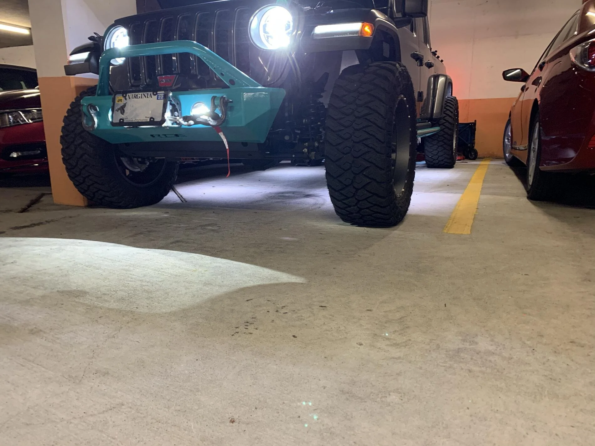 Jeep Gladiator Rock Lights install 74895D79-7B07-48B1-ABD6-D82702F11FAA