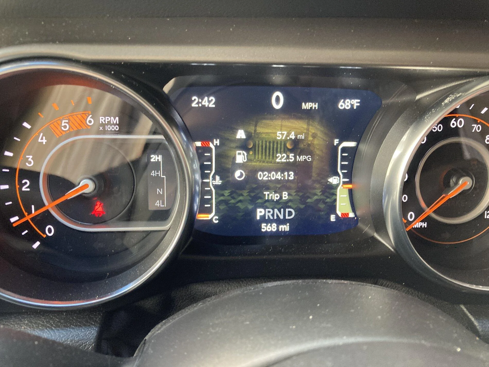 Jeep Gladiator Def fill? 2100 miles? imag