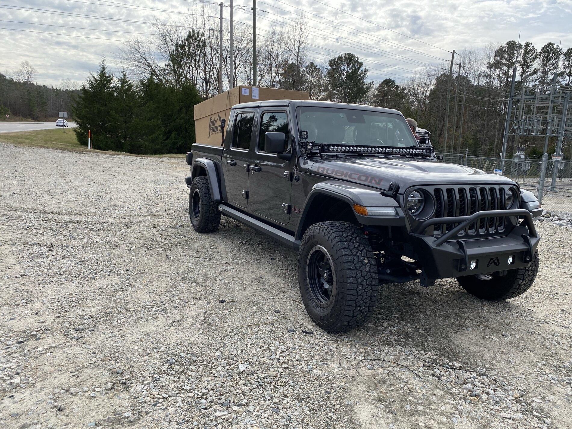 Jeep Gladiator Damaged Front Bumper Upon Arrival...Again... 50C7465B-D05D-4968-83A4-4589DAAAA766