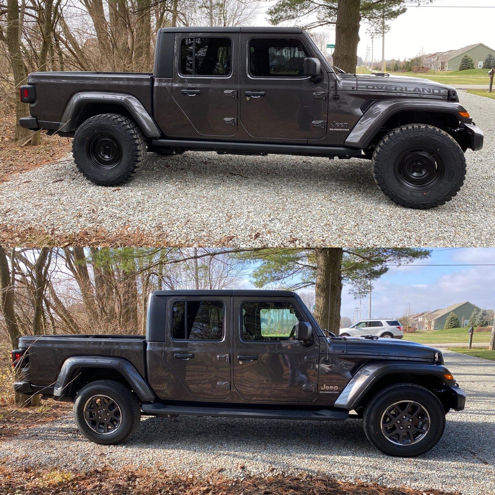 Jeep Gladiator 35's on stock Overland, how much front spring spacer? 29B78C09-A47D-46D2-B5B4-329637ED6C64