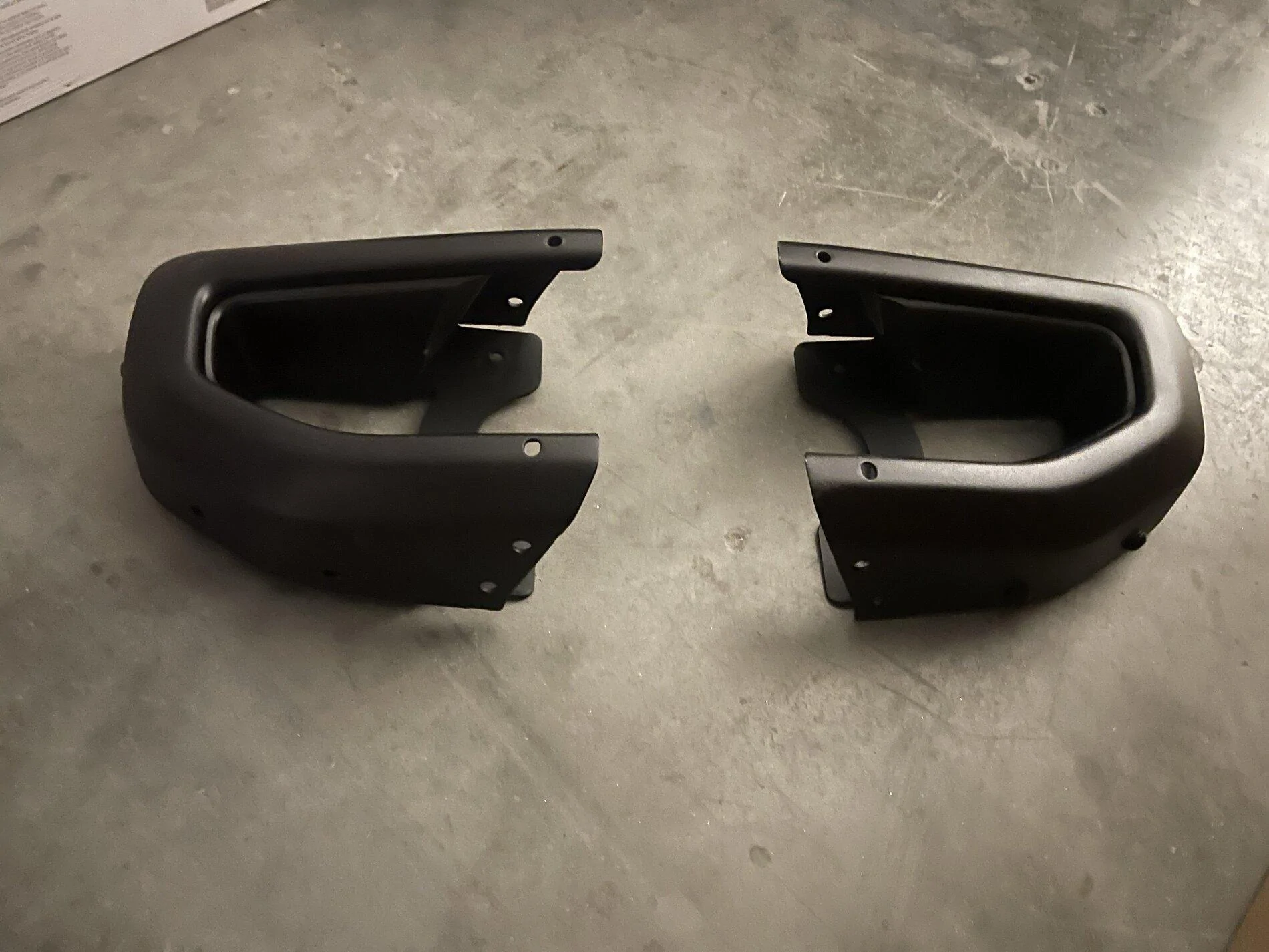 Jeep Gladiator Mopar Steel Bumper End Caps BEA50AF2-BF5D-4296-85C3-609F567790C7
