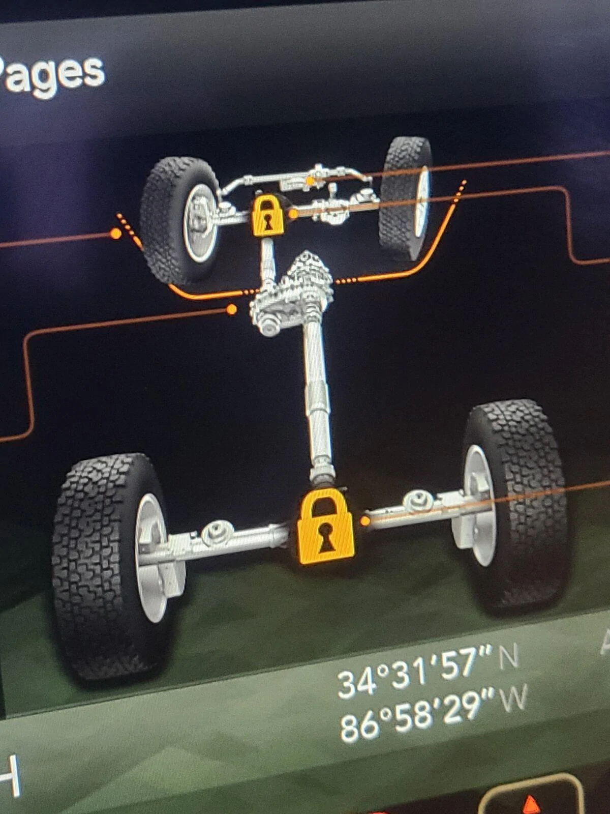 Jeep Gladiator More Dealership woes...axle locker light 20210108_161125