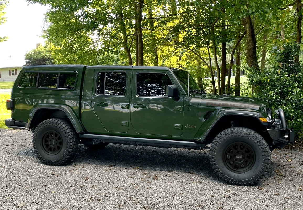 Jeep Gladiator SARGE GREEN Gladiator club GLADsargeRHINOstadium2
