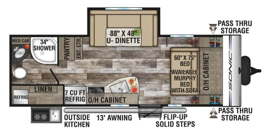 Jeep Gladiator So, what is everybody towing? 2021-Venture-Sonic-floor plan