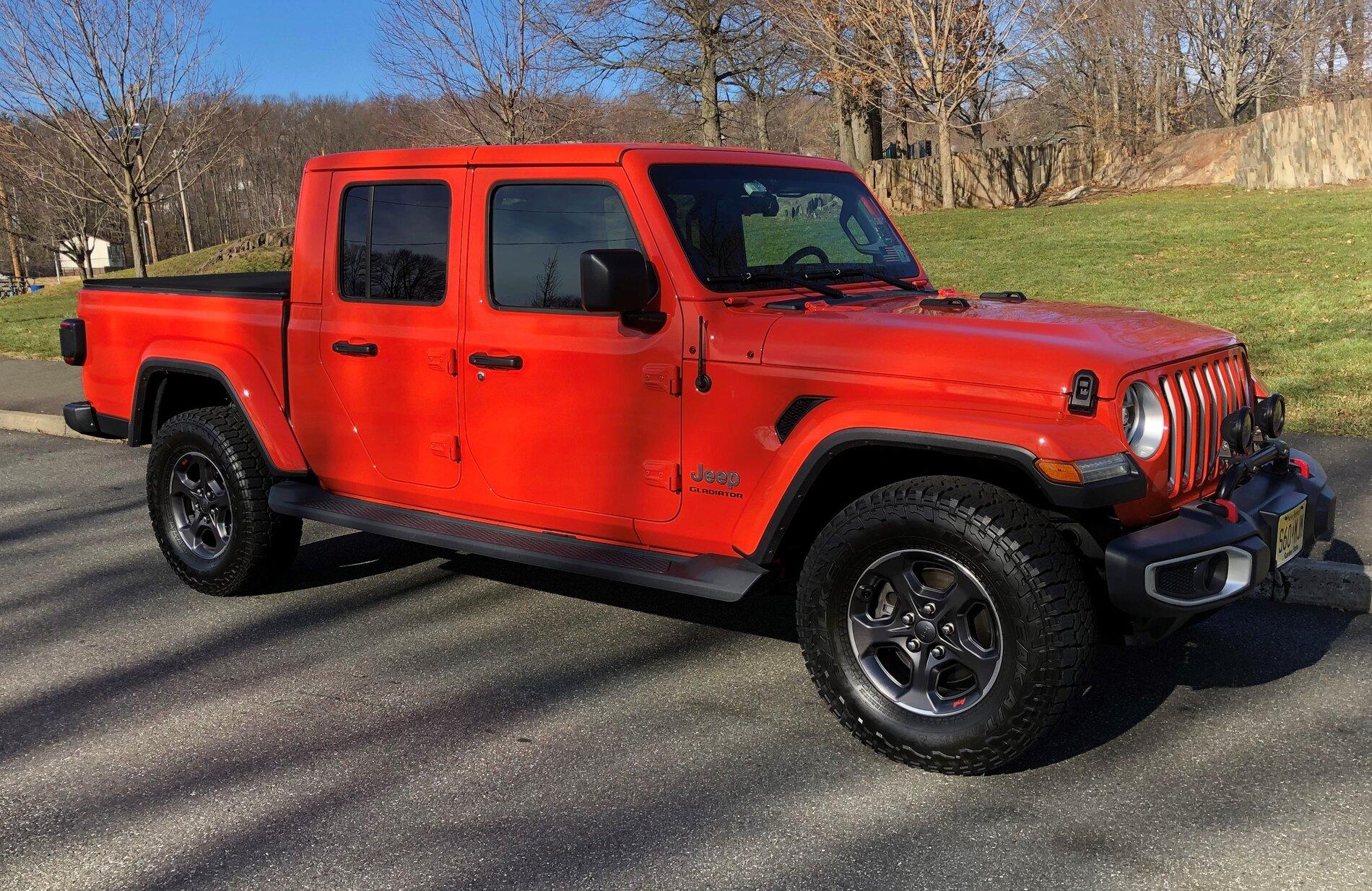 Jeep Gladiator Swapping 17s for 18s IMG_2306